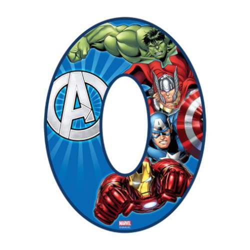 Avengers Number 0 Edible Icing Image - Click Image to Close